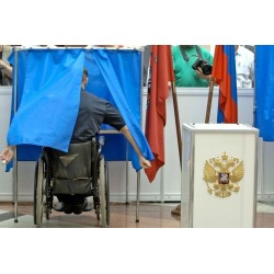 Кабина для голосования односекционная для инвалидов