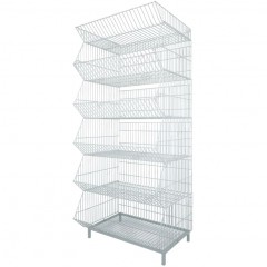 Горка из шести корзин КОШ 5+1 (600х460х1740 мм) крашенный арт. ГК3 Горка из шести корзин КОШ 5+1 (600х460х1740 мм) крашенный арт. ГК3