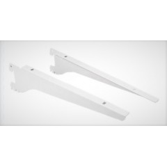 Комплект кронштейнов под полку CANALINA (L=250 мм) white арт. 2245